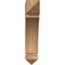 Ekena Millwork Thorton Arts & Crafts Rough Sawn Bracket, Western Red Cedar, 4"W x 16"D x 20"H BKT04X16X20THR03RWR - alternate 4
